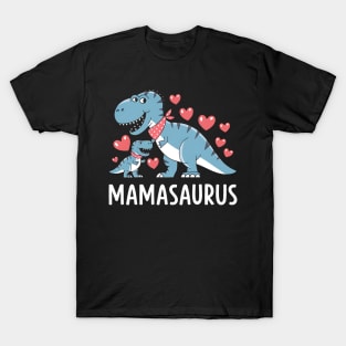 Mamasaurus Dinosaur Mama T Rex Saurus T-Shirt